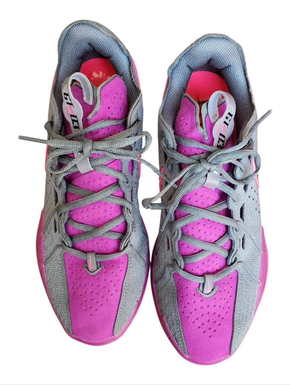 Nike Air Zoom GT Cut 3 basketball shoes Mens 8.5 Gray